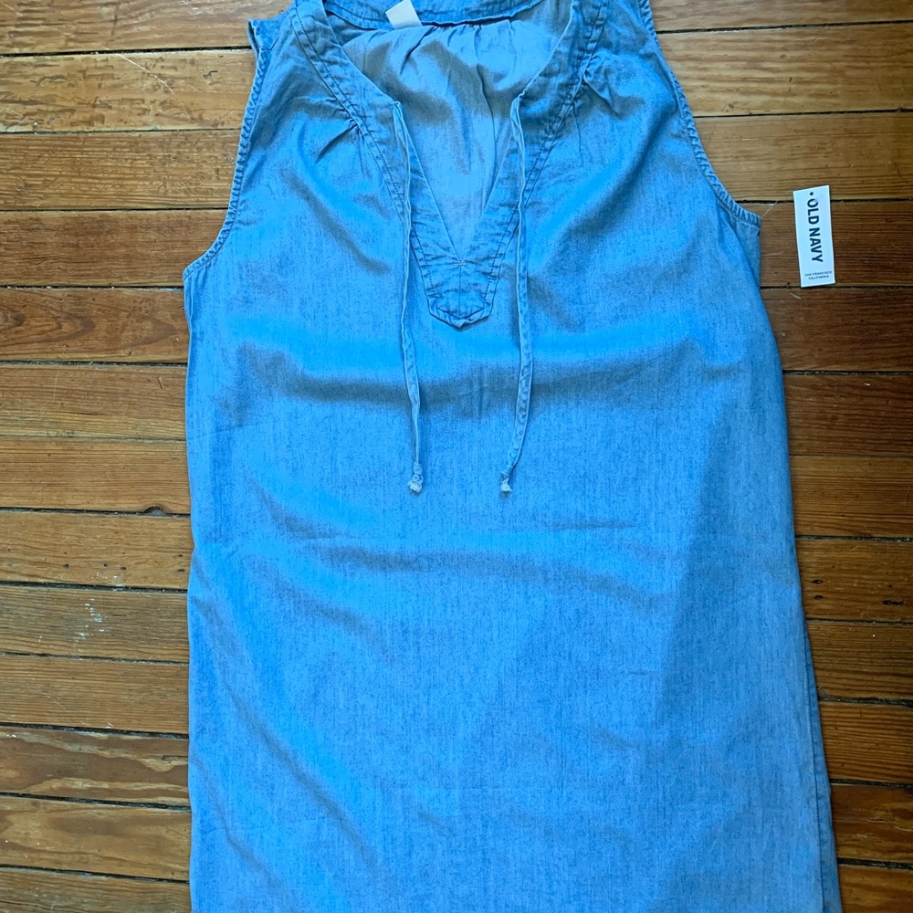 NWT Denim Old Navy dress